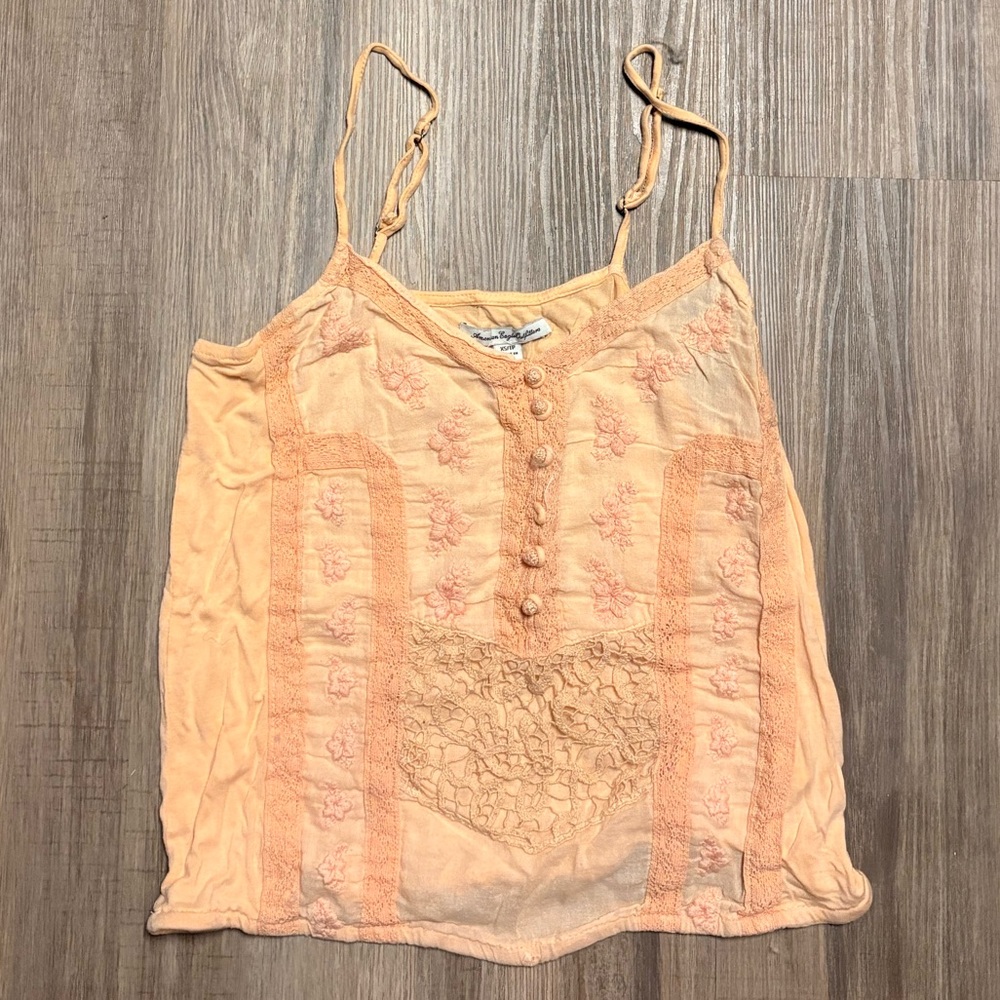 American Eagle Outfitters Coral Tank Top